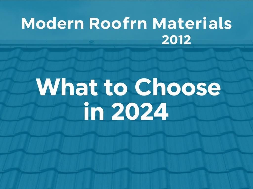 "Современные кровельные материалы: что выбрать в 2024 году". Инновации, которые меняют правила игры "Современные кровельные материалы: что выбрать в 2024 году". Инновации, которые меняют правила игры